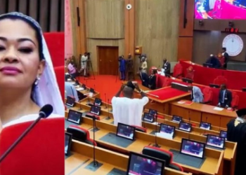 Senator Natasha resumes plenary after six-months suspension