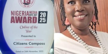 Citizens Compass wins Online of the Year Category at Nigeria Media Nite Out Awards