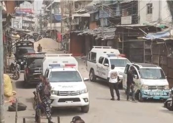 Heavy Security Presence At Onitsha Market As Traders Voice Frustration Over Closure