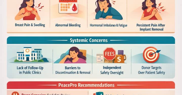 PeacePro Calls for Immediate Pause in Family Planning campaign as Health Complaints Rise to Unacceptable Levels