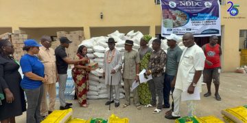 Bayelsa Monarch Hails NDDC over Distribution of Palliatives