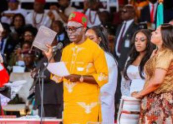 Shettima praises Soludo’s nation-building as second term begins in Anambra